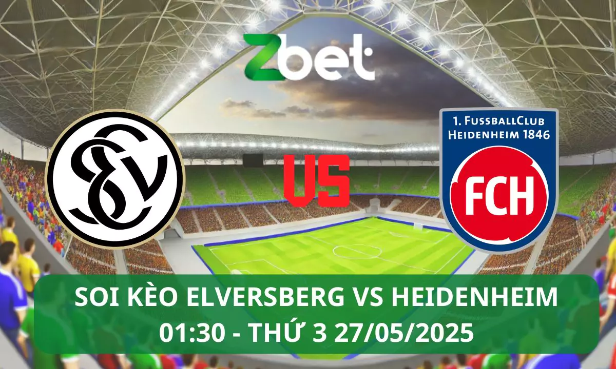 Nhận định soi kèo Elversberg vs Heidenheim, 01h30 27/05/2025 – Bundesliga