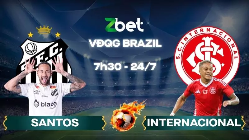 Nhận định soi kèo Santos vs Internacional – 07h30 24/07/2025 – VĐQG Brazil
