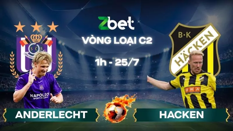 Nhận định soi kèo Anderlecht vs Hacken – 01h00 25/07/2025 – Vòng loại C2