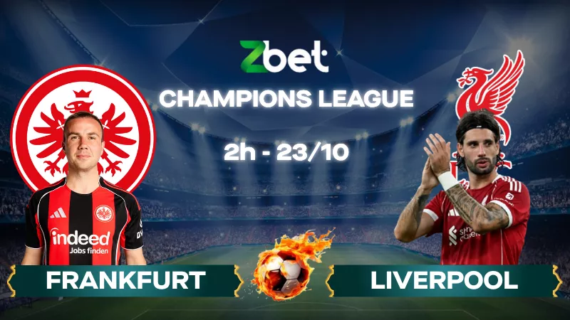 Nhận định soi kèo Frankfurt vs Liverpool – 02h00 23/10/2025 – Champions League