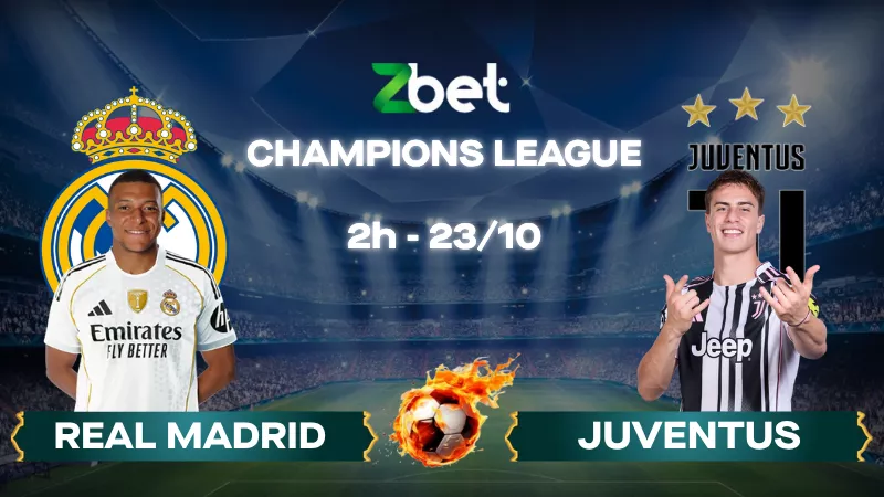 Nhận định soi kèo Real Madrid vs Juventus – 02h00 23/10/2025 – Champions League